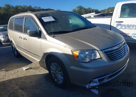 2015 Chrysler Town & Country Touring-L из США, поврежденный, VIN 2C4RC1CG8FR657608